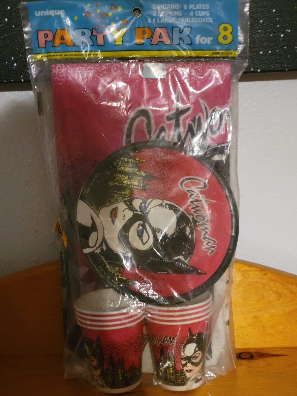 Vintage Nique Catwoman Party Pack